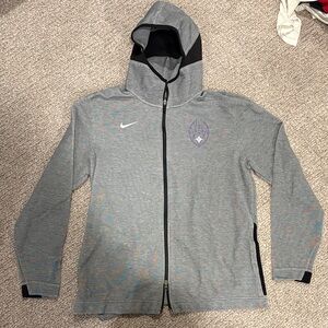 Furman Grey Nike Tech Zip Up